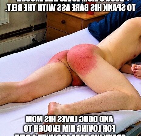 Females spanking males.