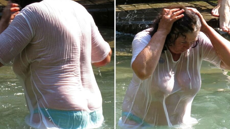 Baden im Fluss