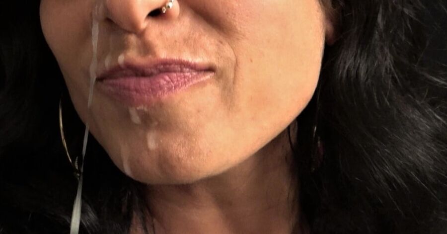 Mature Cum Lips