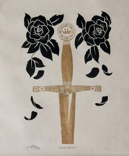 Excalibur is my crucifix