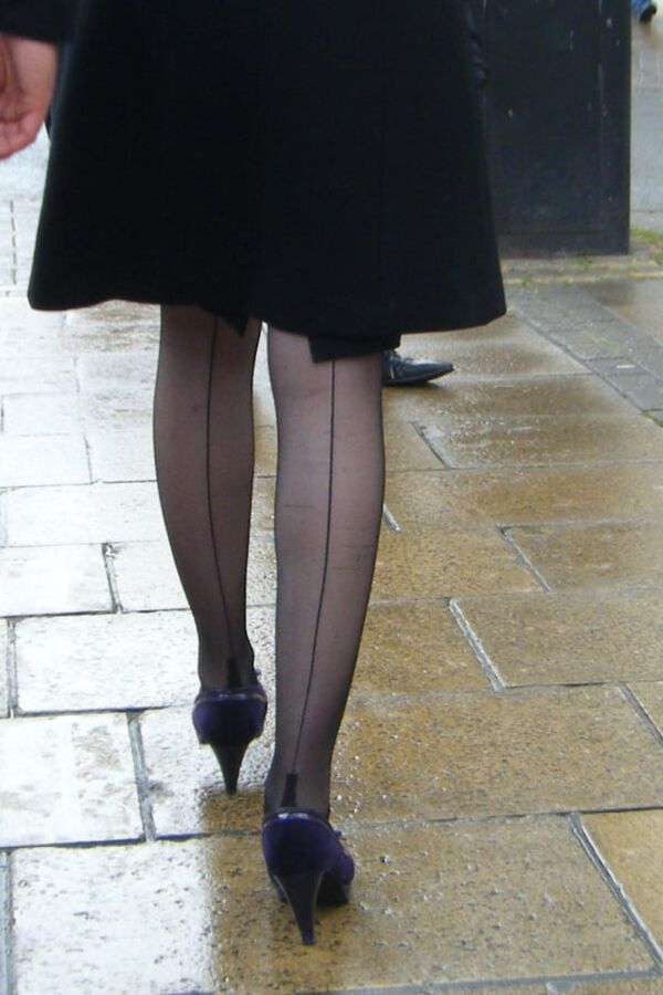 British Street Pantyhose