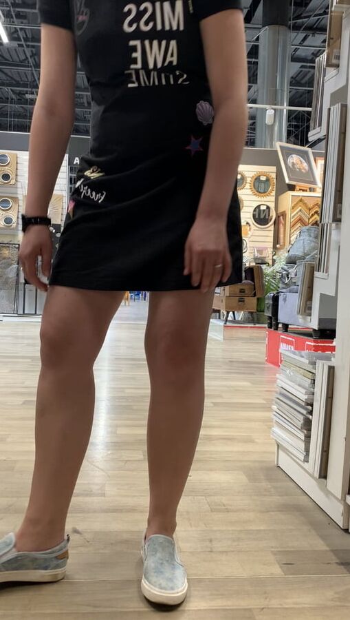 Upskirt baby