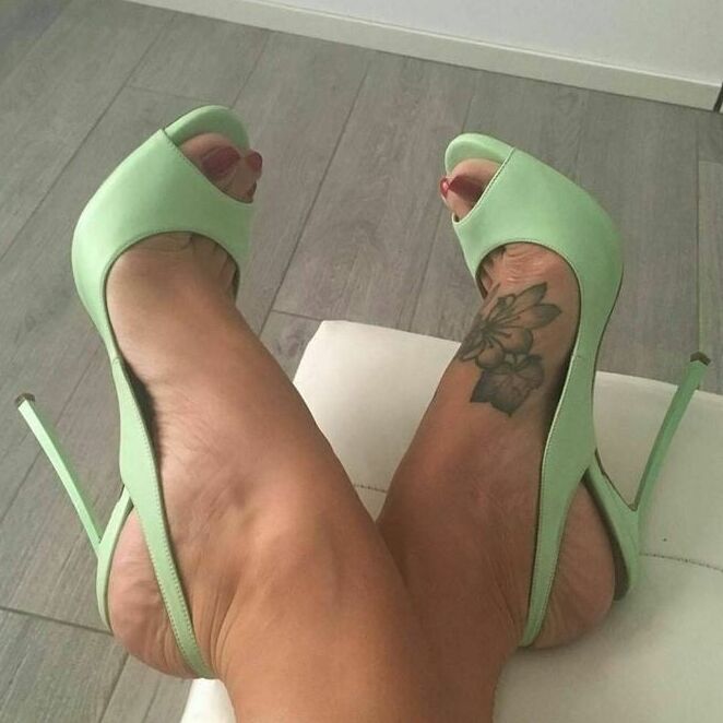 High heels