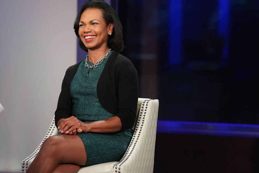 US Mature Politician Condoleezza Rice
