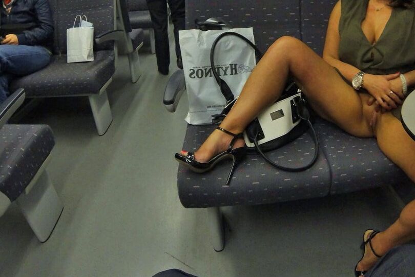 Slut series - On a train