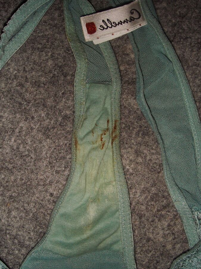 Dirty panty of Paola
