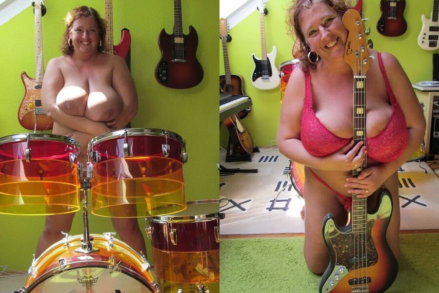 Dressed &amp; undressed big boobs Eva from Szigetszentmarton