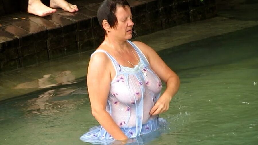 Baden im Fluss