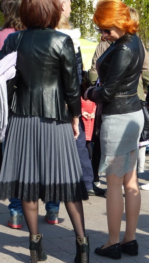 Street Pantyhose from Russia