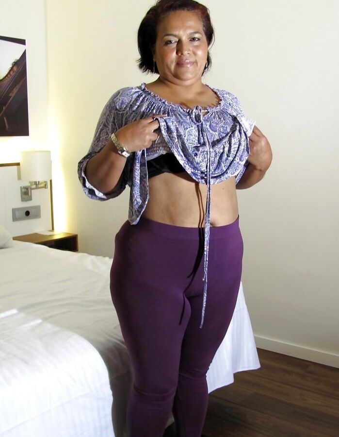 madura rellenita