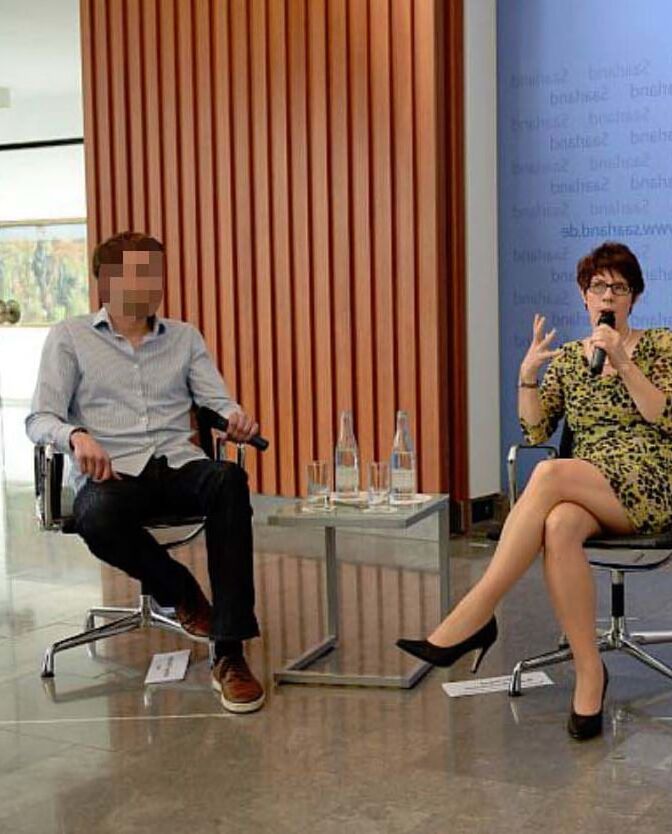 German Politician Annegret Kramp-Karrenbauer