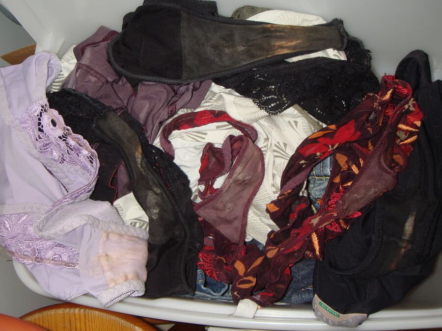 Dirty panty of Paola