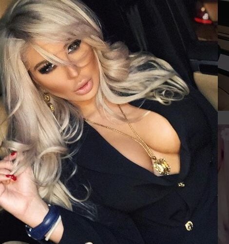 Romanian bimbo slut Alis exposed for jacking off