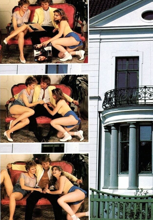Sexy Conny Hundt and Anne Karna get fucked by Christopher