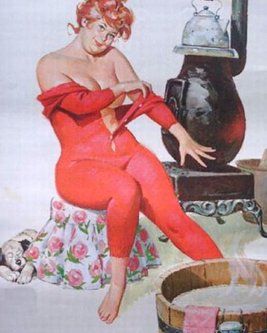 Plus-Size Pin-Up Hilda