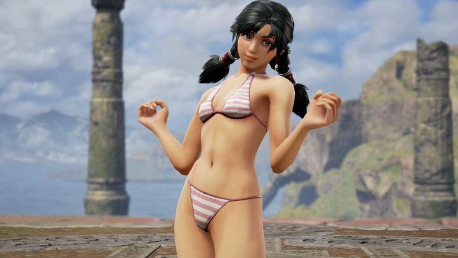 Talim and Amy from Soul Calibur