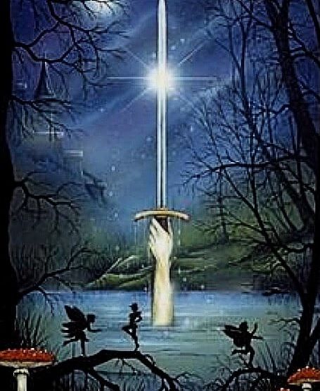 Excalibur is my crucifix