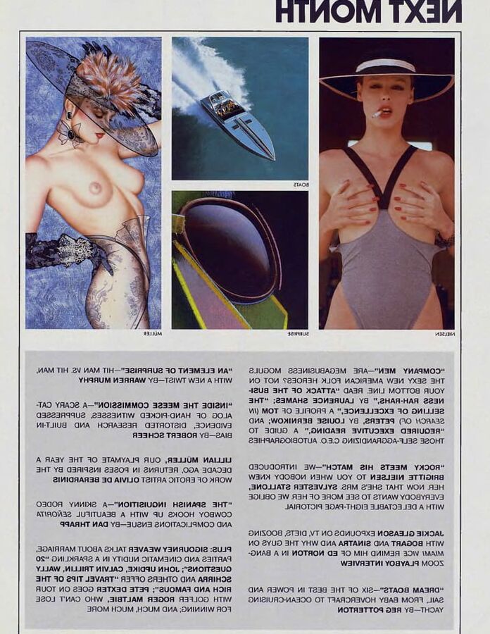 Playboy Magazine (July &;) - Nude Photos Only