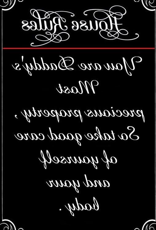 Daddy&;s House Rules