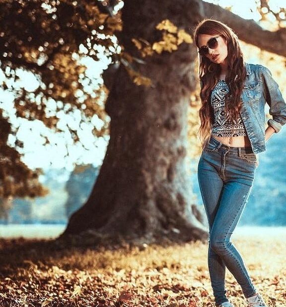Blue jeans and boots