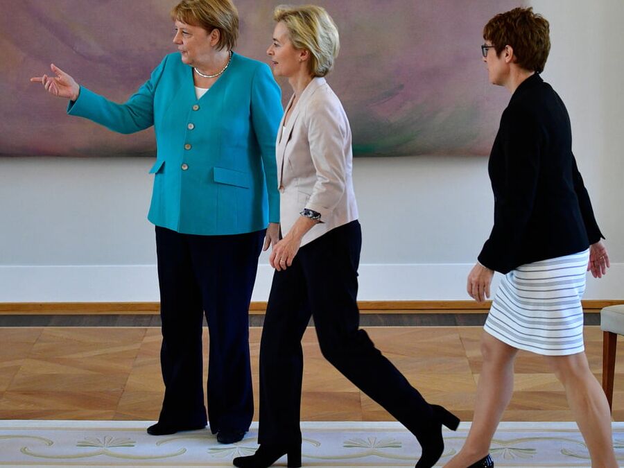 German Politician Annegret Kramp-Karrenbauer