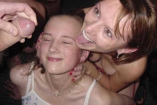 Slutty Moms Taking Facials