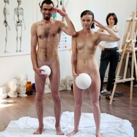 naked model