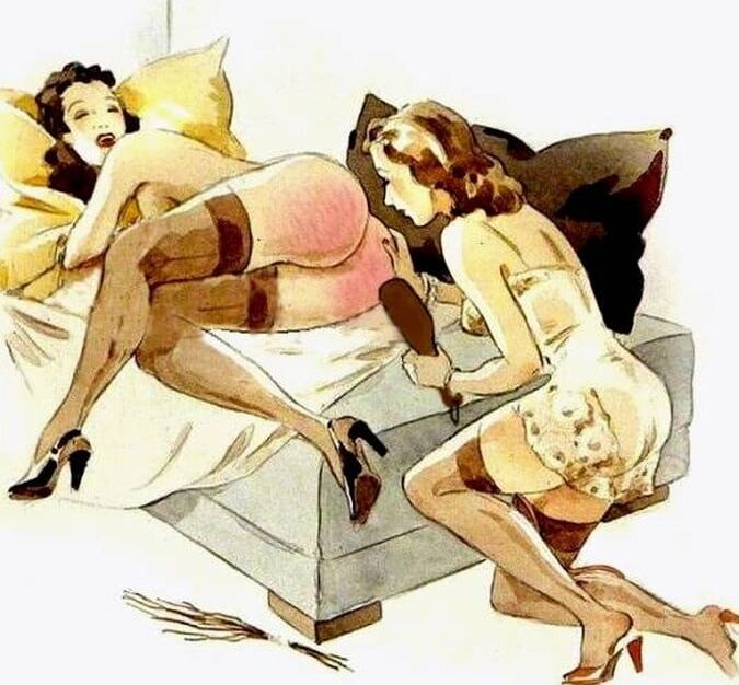 Spanking Art Pics