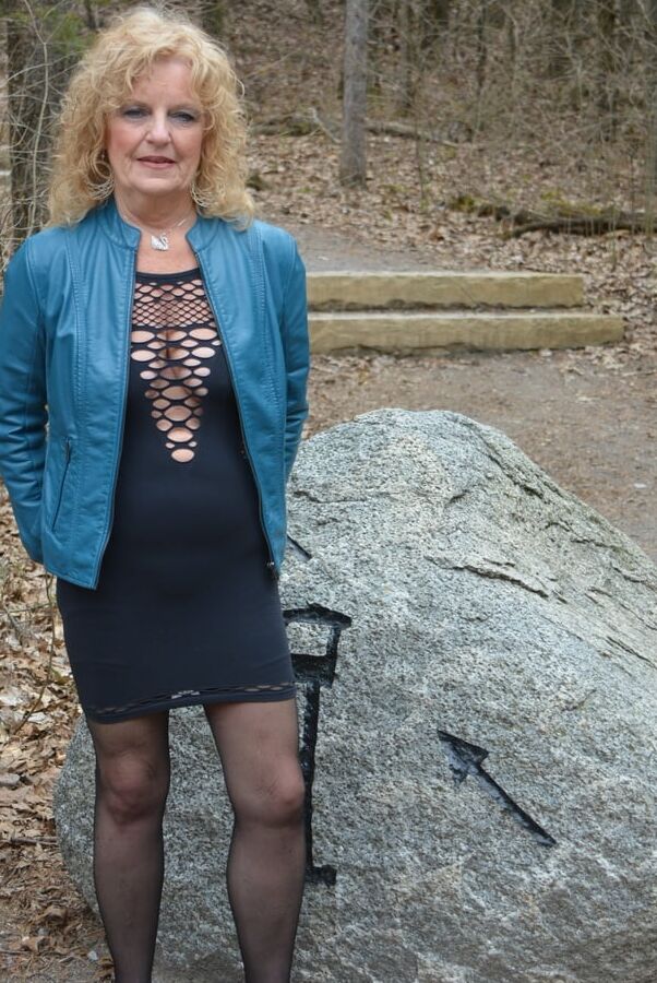 Navy Blue Snake Lace Dress (Softcore)