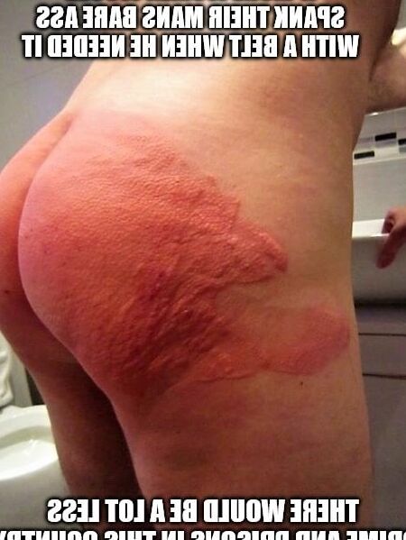 Females spanking males.