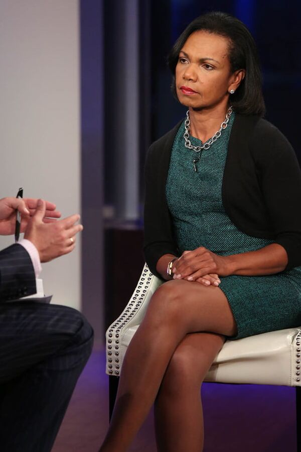 US Mature Politician Condoleezza Rice
