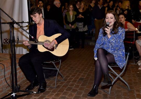 Georgie Henley &amp; Anna Popplewell