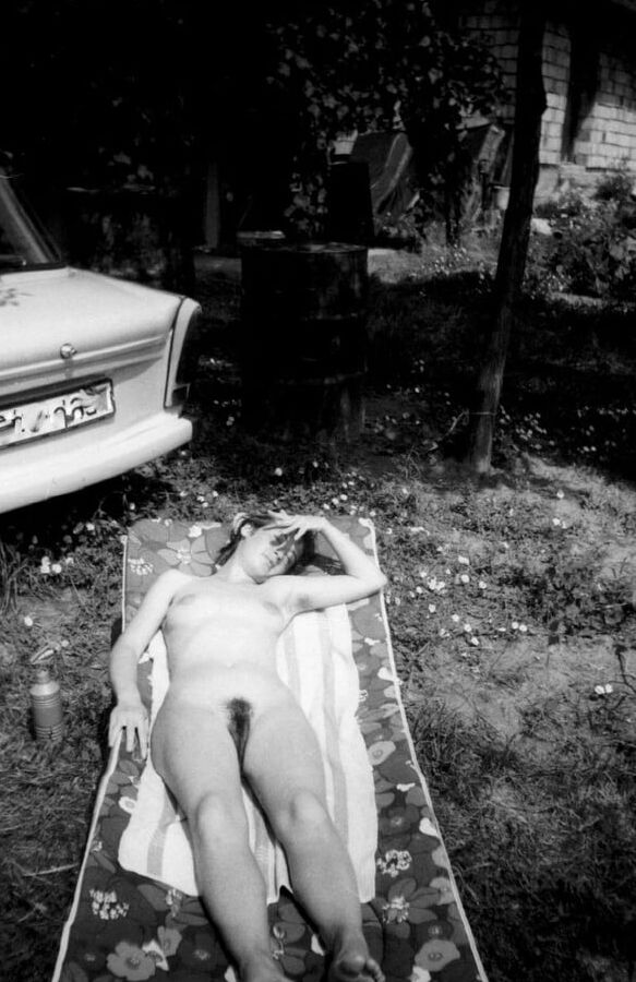 East German car classic: Trabant nude girlfriend, M