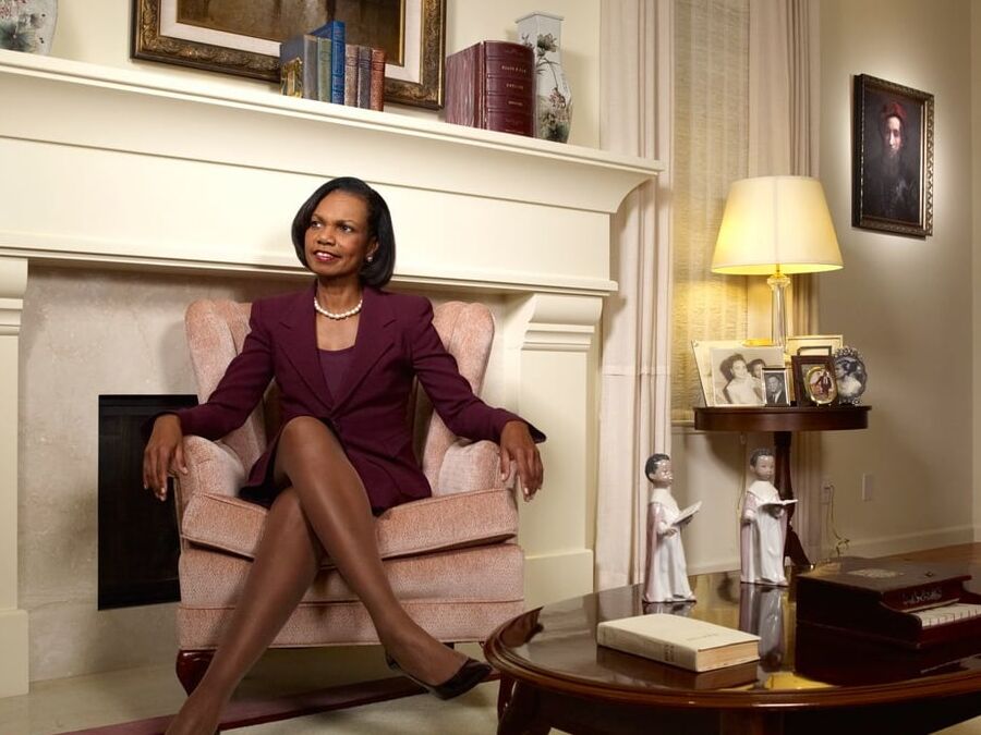 US Mature Politician Condoleezza Rice