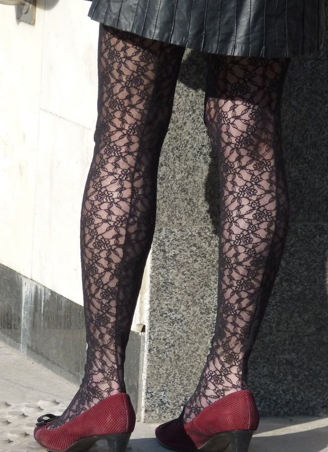 Street Pantyhose from Russia