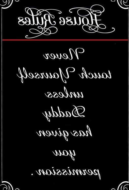 Daddy&;s House Rules