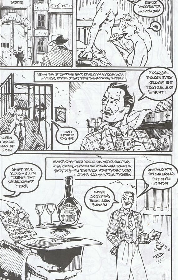 One of my old &;s Brit porn comics