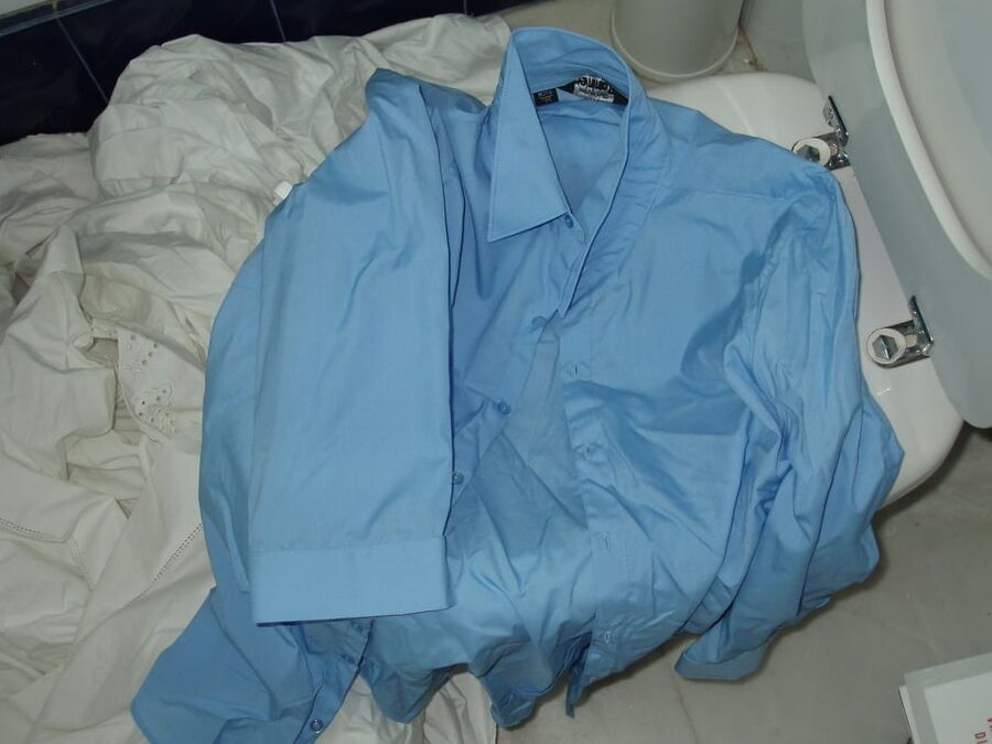 blue blouse