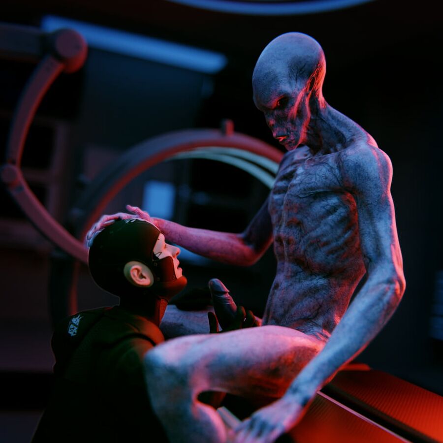 men fuckt by monster