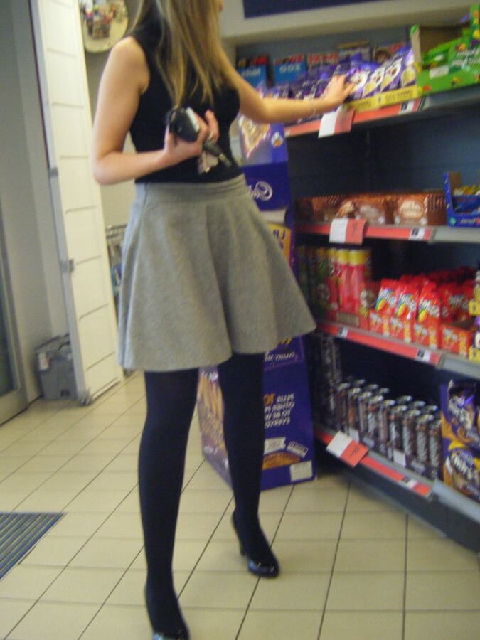 British Street Pantyhose