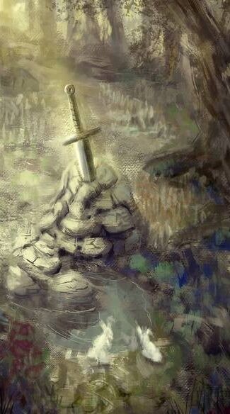 Excalibur is my crucifix
