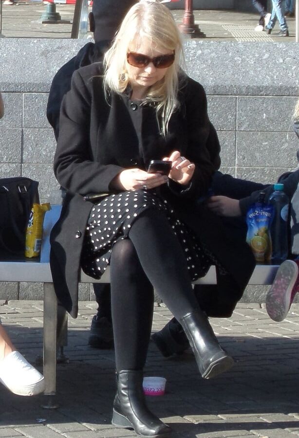 Street Pantyhose from Holland