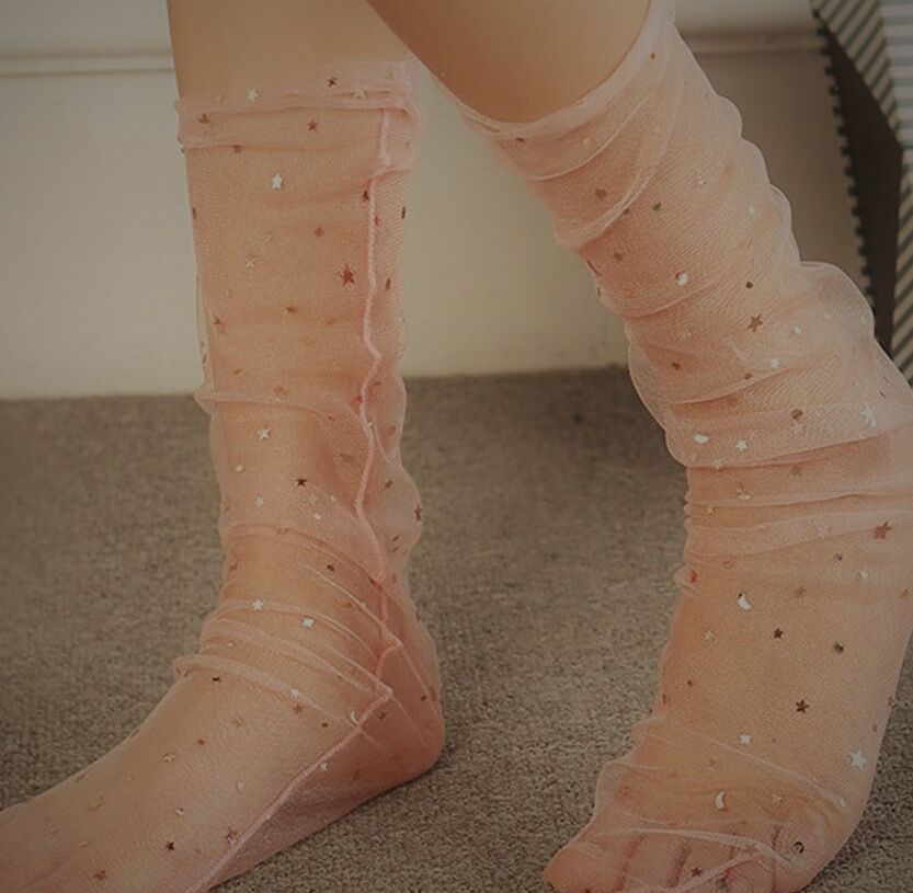 feet nylon