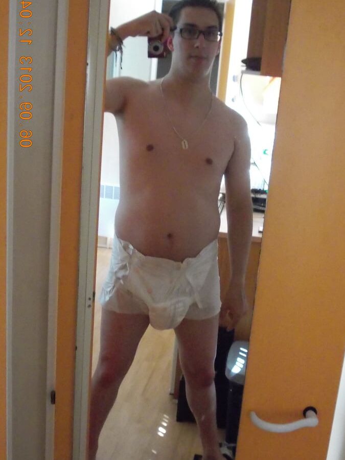 in diaper en couche culotte