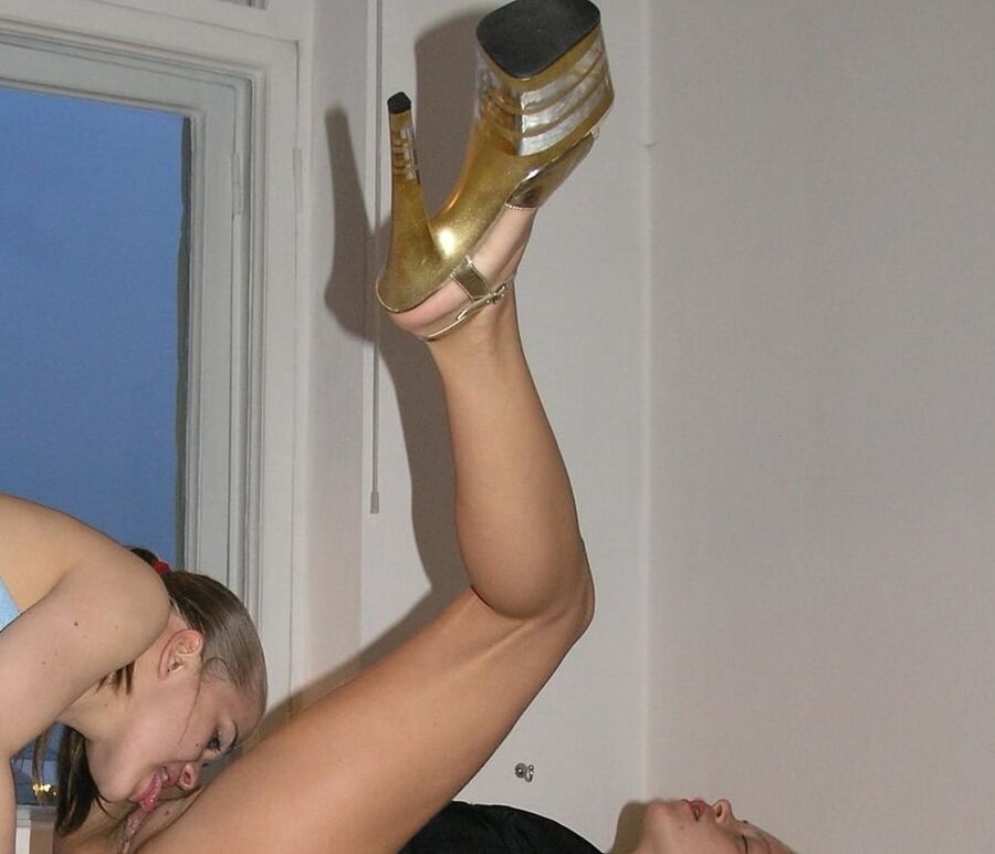 Blond having sex