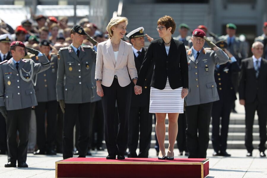 German Politician Annegret Kramp-Karrenbauer
