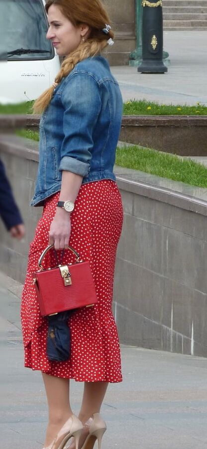 Street Pantyhose from Russia