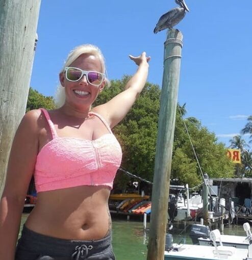 Blonde Milf, Mature, Bikini