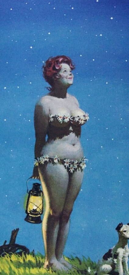 Plus-Size Pin-Up Hilda