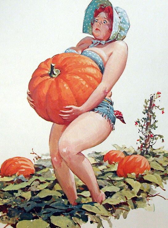 Plus-Size Pin-Up Hilda